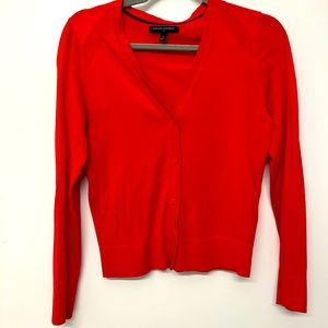 Banana Republic Red Cardigan
